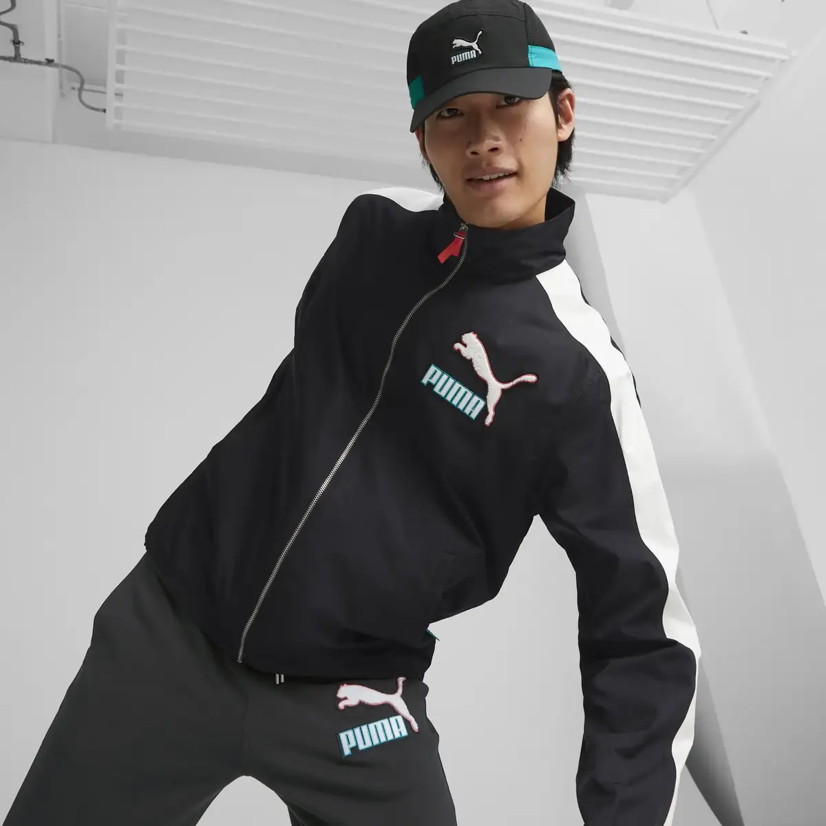 Puma T7 Fandom Track Jacket Siyah Erkek Fermuarlı Sweatshirt