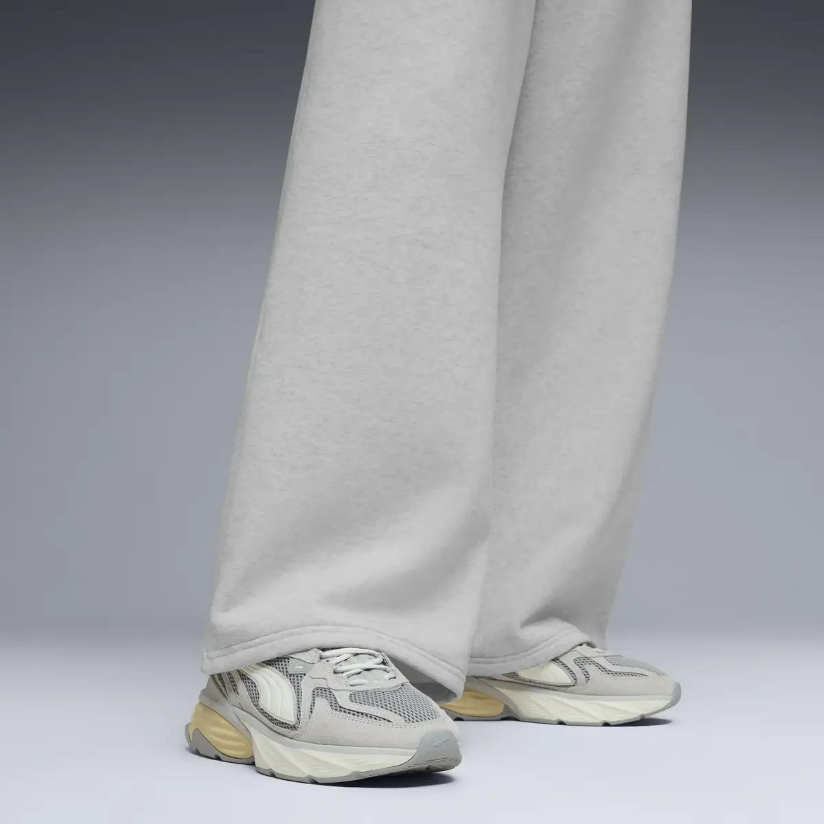 Puma Fade Nitro LS S Gri Erkek Spor Ayakkabı