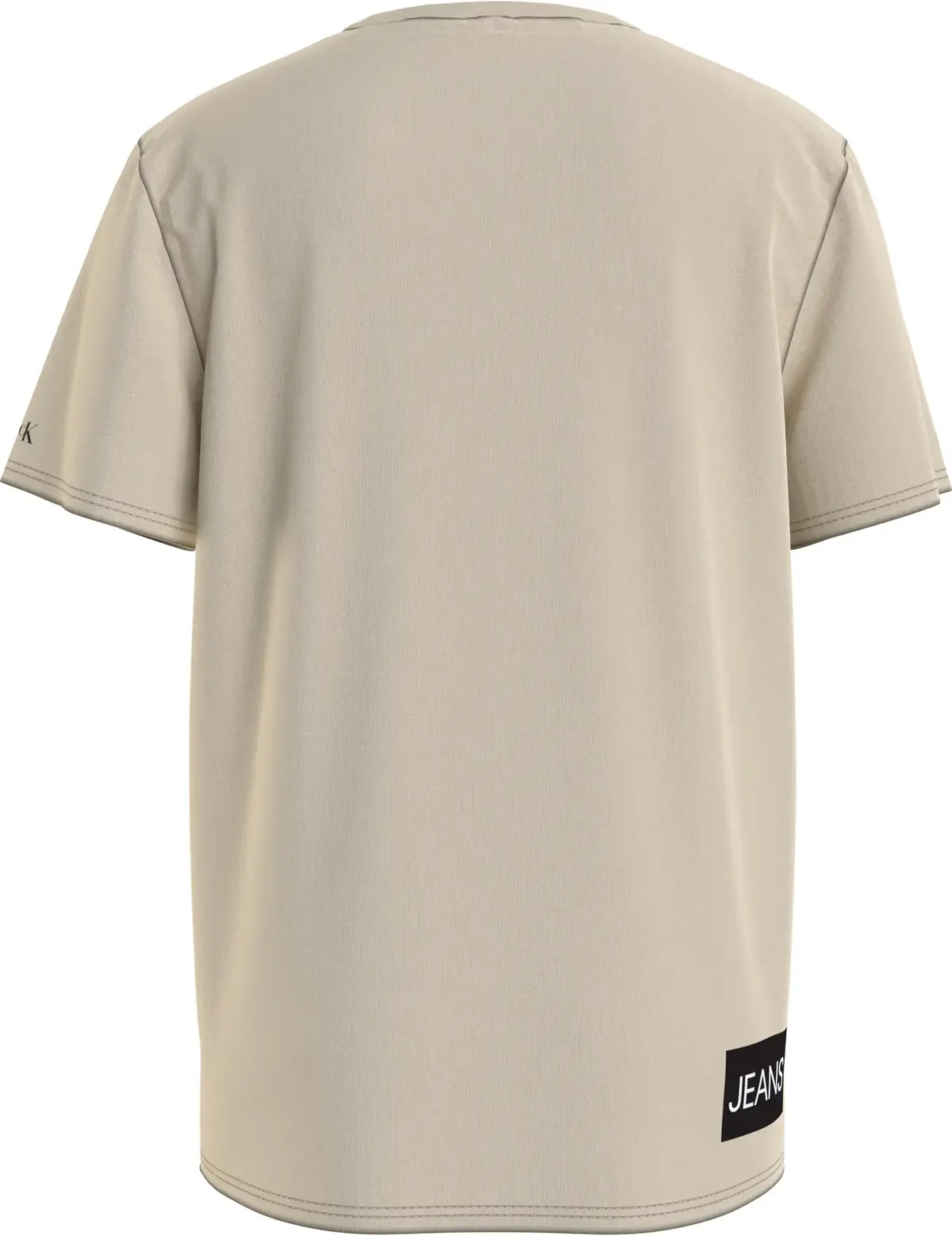 Calvin Klein INSTITUTIONAL T-SHIR Erkek Krem T-Shirt