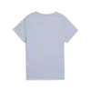 Puma GRAPHICS RUNNING SLOGAN TEE Mavi Kadın T-Shirt