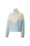 Puma Infuse Woven Track Jacket Platin Gri Kadın Fermuarlı Sweatshirt
