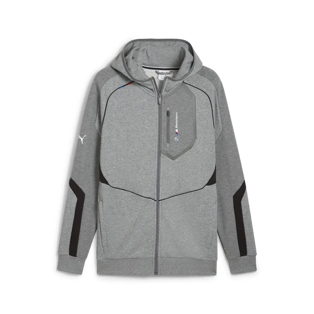 PUMA BMW MMS HOODED SWEAT JACKET Gri Erkek Ceket