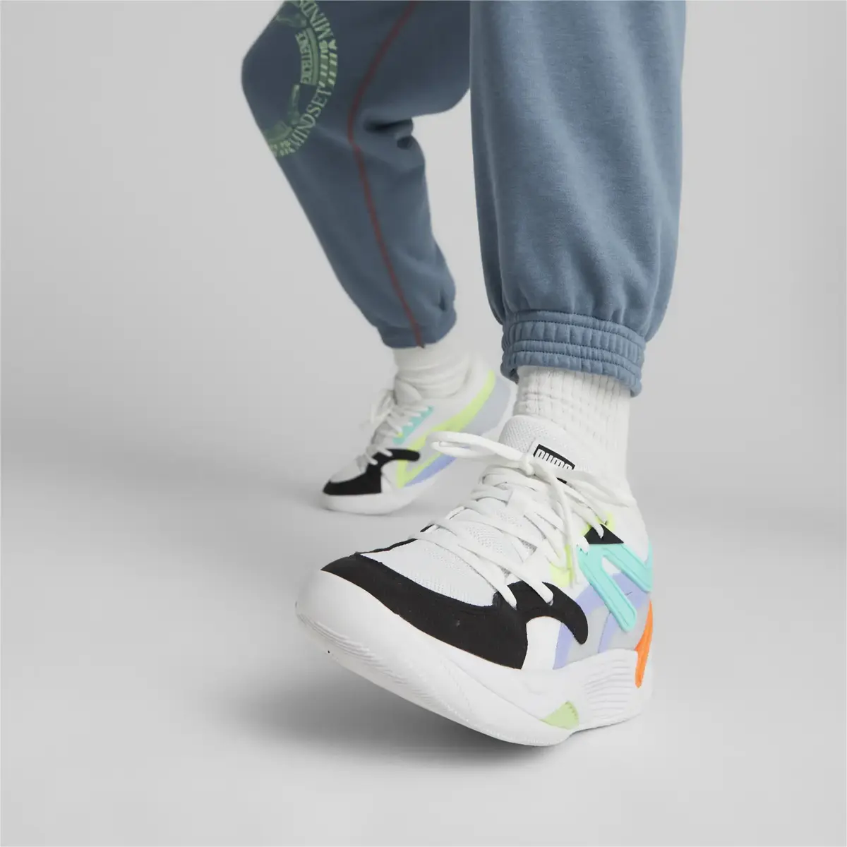Puma TRC Blaze Court Beyaz Erkek Günlük Spor Ayakkabı