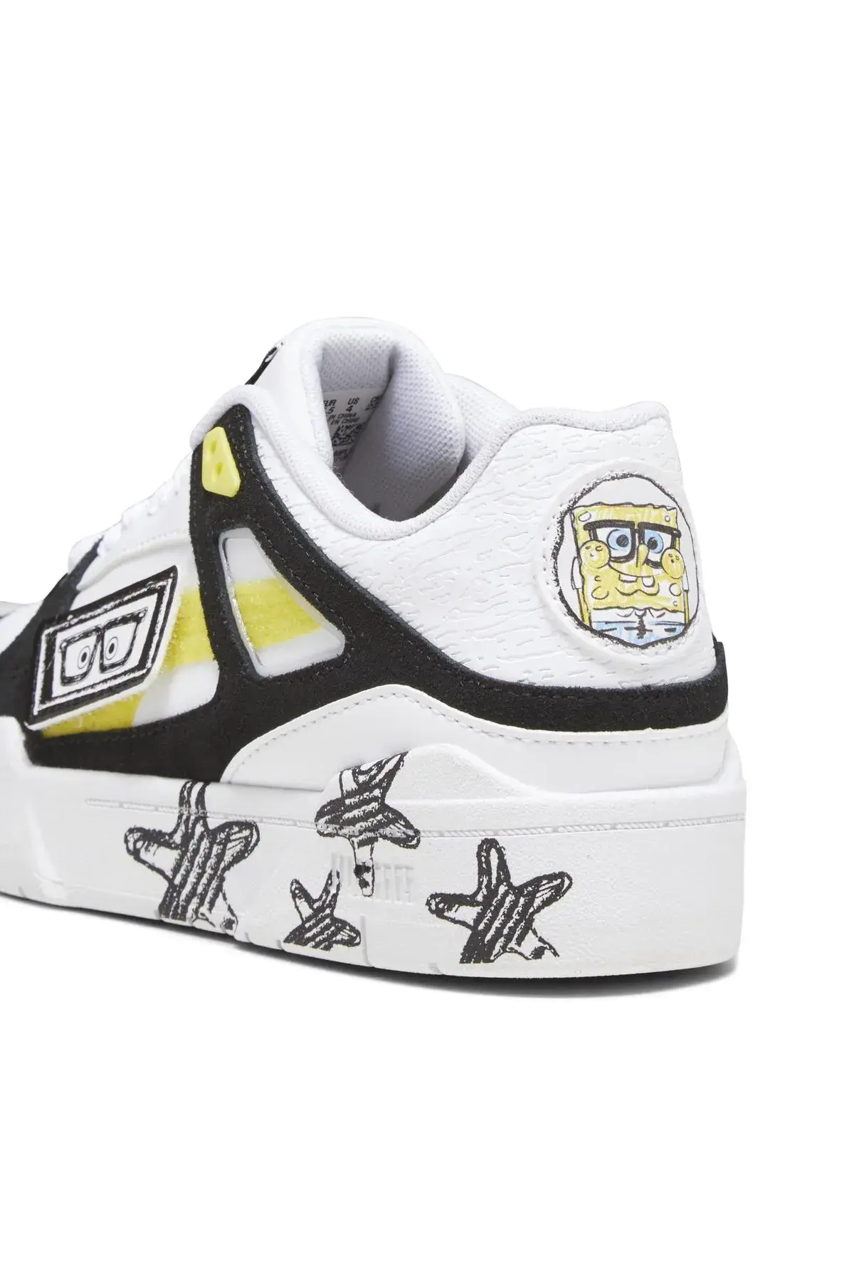 Puma Slipstream Spongebob Jr Beyaz Kadın Günlük Spor Ayakkabı