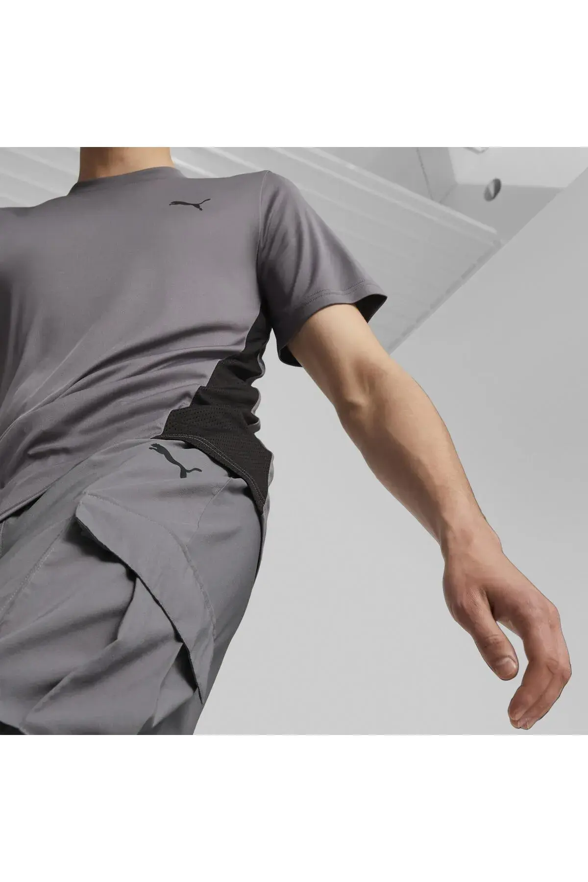 Puma TRAIN FAV WOVEN CARGO PANT Koyu Gri Erkek Kargo Pantolonu