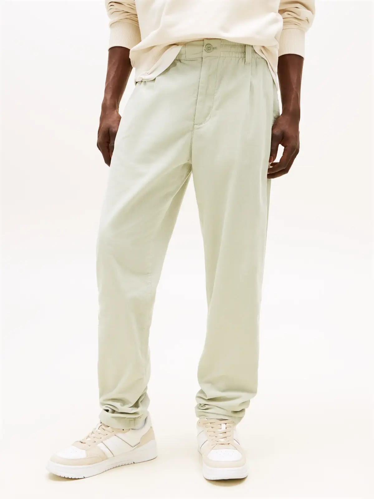 Tommy Hilfiger TJM ISAAC LIGHT CORD, M1C Yeşil Erkek Pantolon