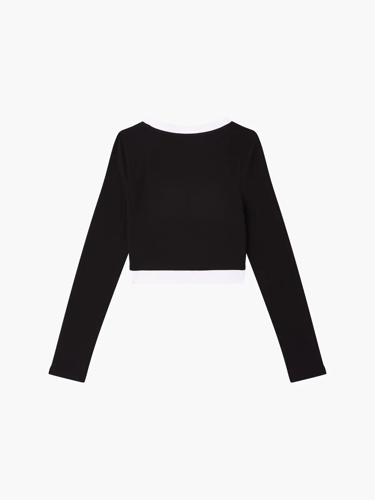 Calvin Klein CROPPED TOP Kadın Siyah T-Shirt