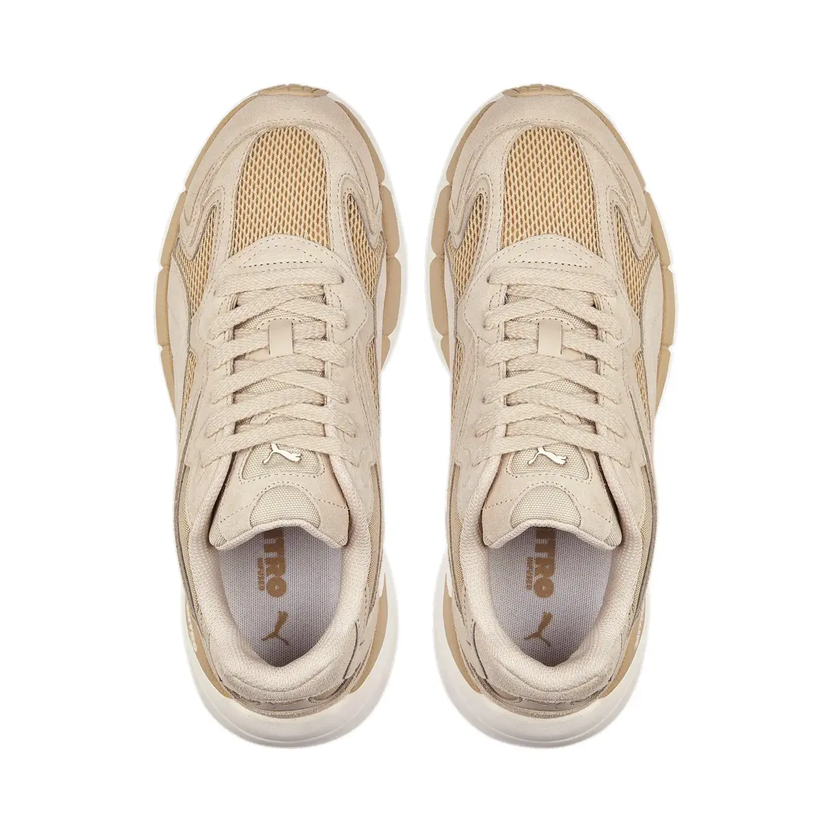 Puma Teveris NITRO Bej Unisex Günlük Spor Ayakkabı