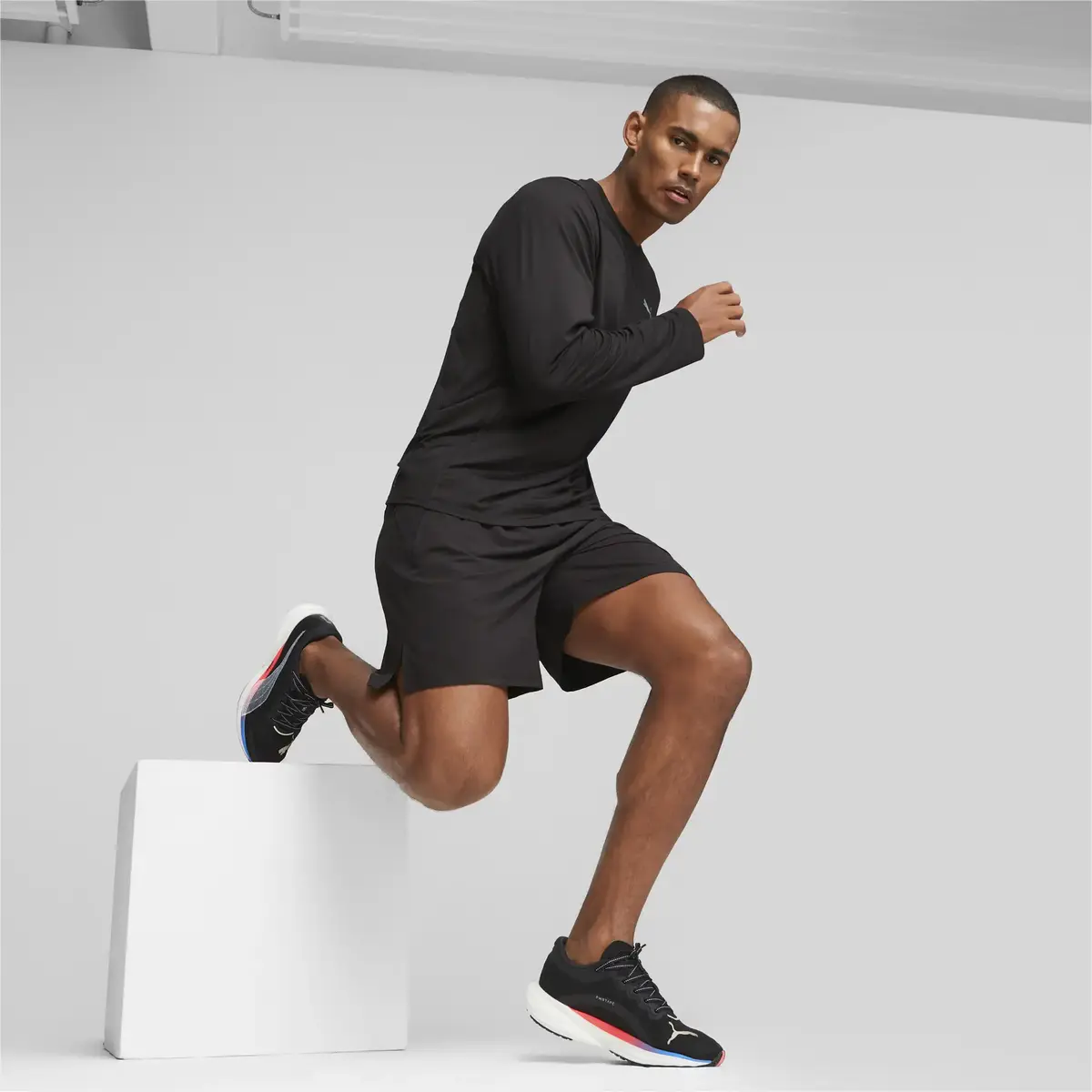 Puma Deviate Nitro 2 Siyah Unisex Koşu Ayakkabısı