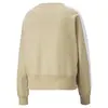 Puma T7 Crew Bej Kadın Sweatshirt