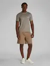 Calvin Klein CK CHEST LOGO Gri Erkek Tişört
