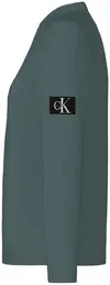 Calvin Klein BADGE EASY SWEATER Erkek Yeşil Kazak