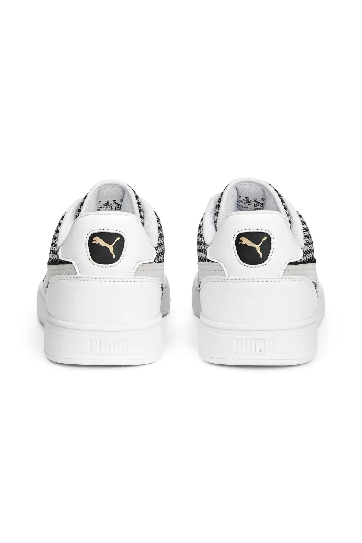 Puma Caven Dime Houndstooth - B Beyaz Kadın/Unisex Günlük Spor Ayakkabı