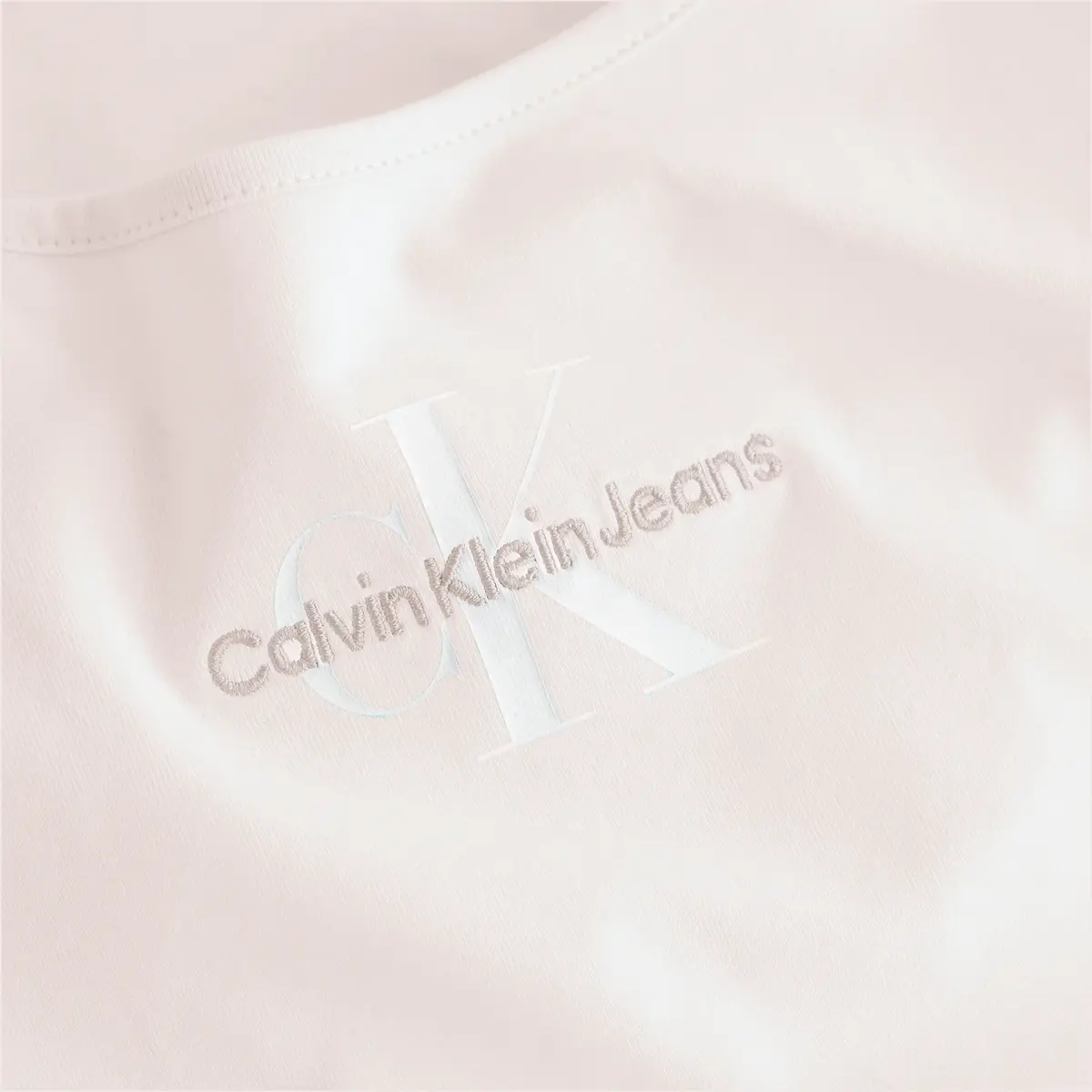 Calvin Klein MONOLOGO STRAPPY DRE, TGE Pembe Kadın Elbise-Etek