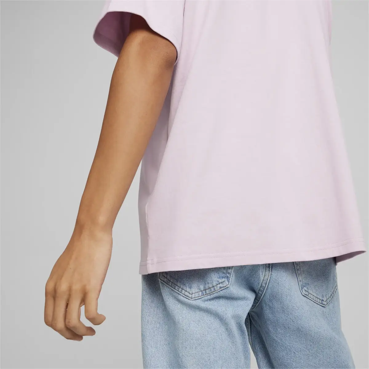 Puma BETTER CLASSICS Oversized Tee Lila Erkek T-Shirt