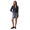 Calvin Klein 90S MINI SKIRT BASSE, SCB, 26 Mavi Kadın Etek