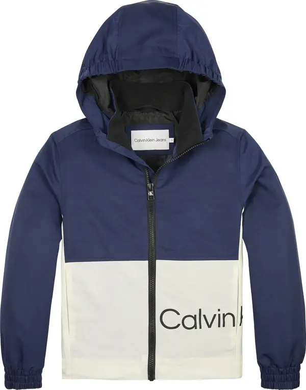 Calvin Klein CLR BLOCK WIND BREAK Erkek Krem Mont