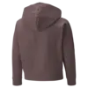 Puma Modern Sports FZ Hoodie Kahverengi Kız Çocuk Hoodie