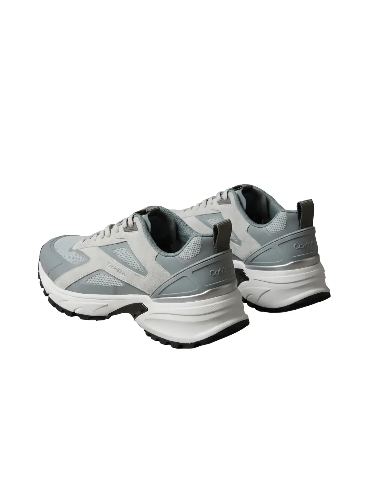 Calvin Klein HIKE RUNNER CK STRIP, 0G4 Gri Erkek Spor Ayakkabı