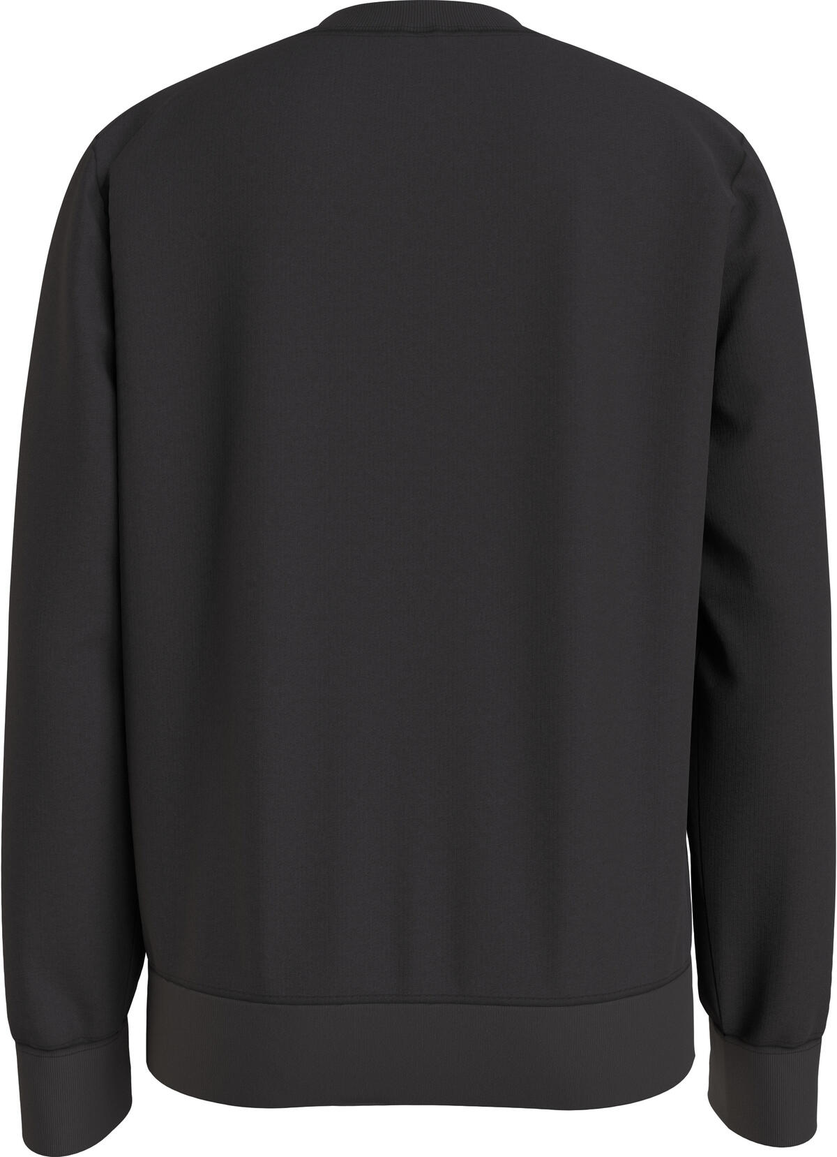 Calvin Klein CKJ STACK LOGO SWEAT Erkek Siyah Sweatshirt