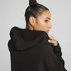 Puma HER Crop Full-Zip Hoodie Siyah Kadın Sweatshirt