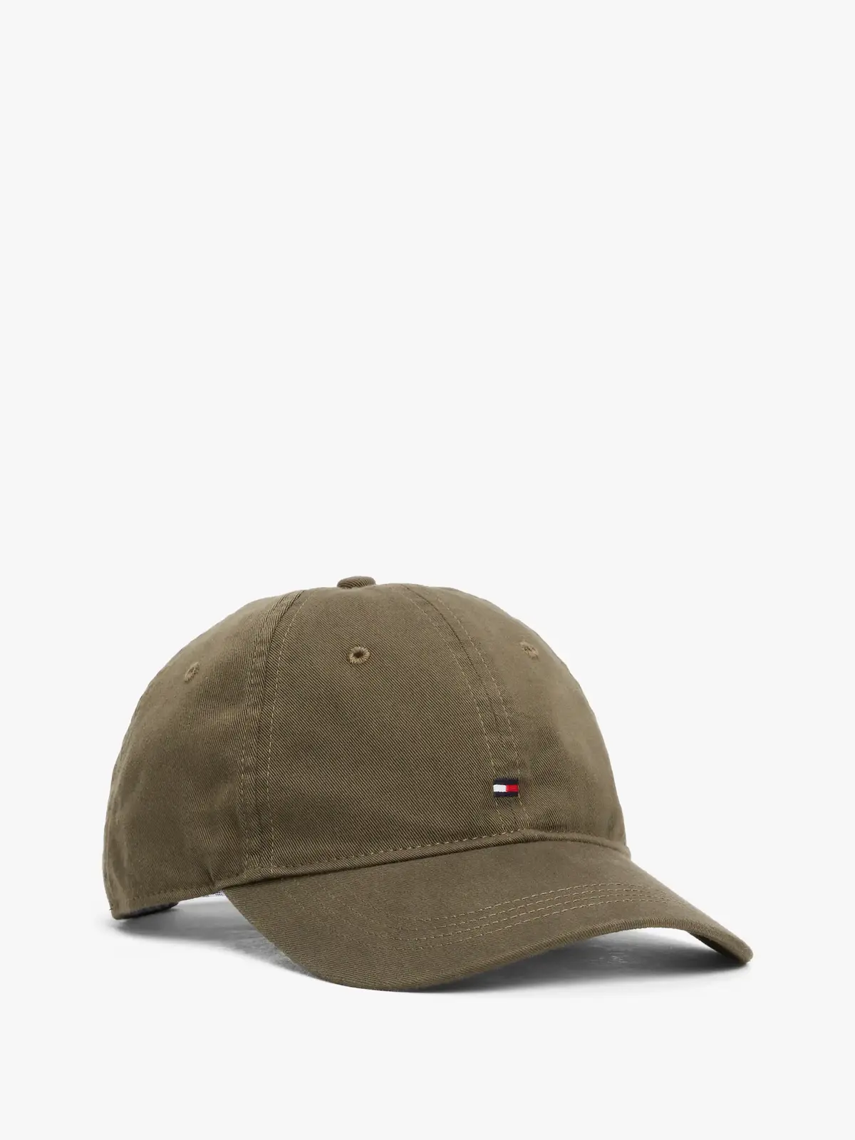 Tommy Hilfiger TH FLAG SOFT 6 PANEL Erkek Yeşil Şapka