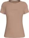 Calvin Klein INSTITUTIONAL GRAPHI, TGW Pembe Kadın T-Shirt & Polo