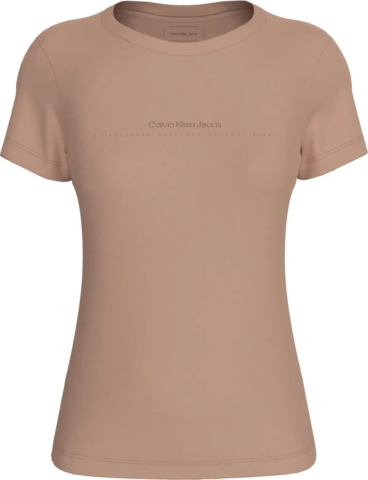 Calvin Klein INSTITUTIONAL GRAPHI, TGW Pembe Kadın T-Shirt & Polo