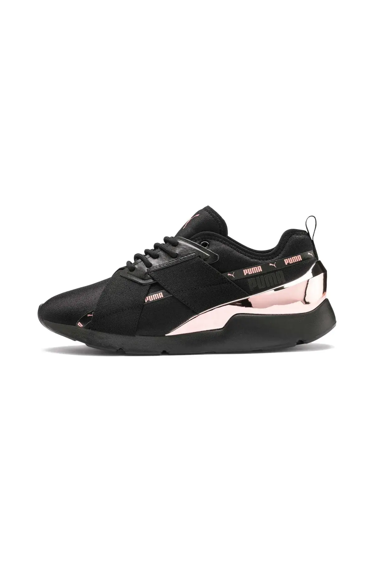 Puma Muse X-2 Metallic Wn S Siyah Kadın Günlük Spor Ayakkabı