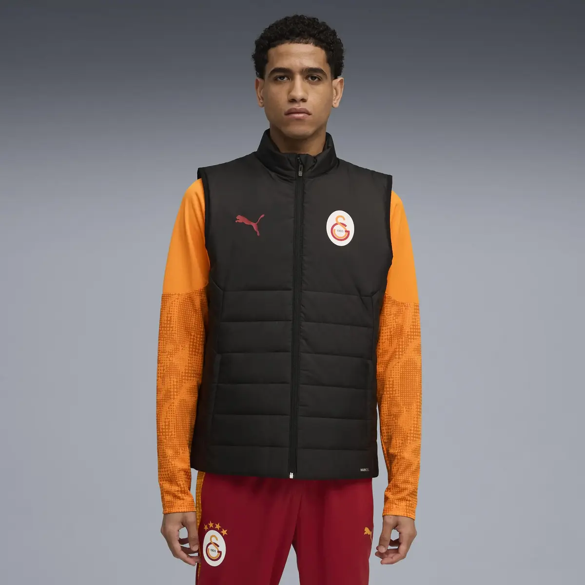 Puma GSK Gilet Siyah Erkek Mont