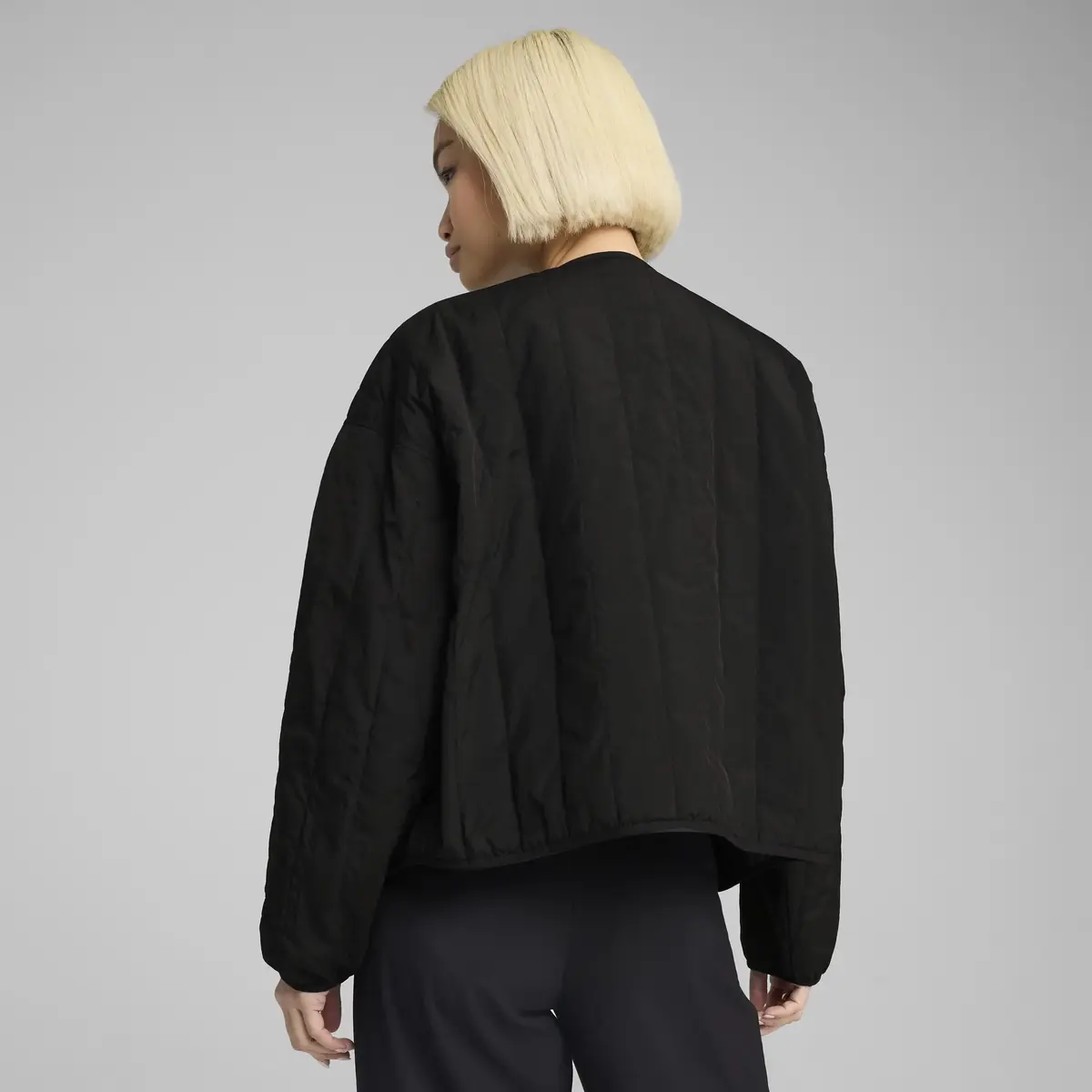 PUMA Reversible Liner Jacket Siyah Kadın Ceket
