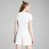 PUMA WARDROBE ESS Slim Tee Beyaz Kadın T-Shirt