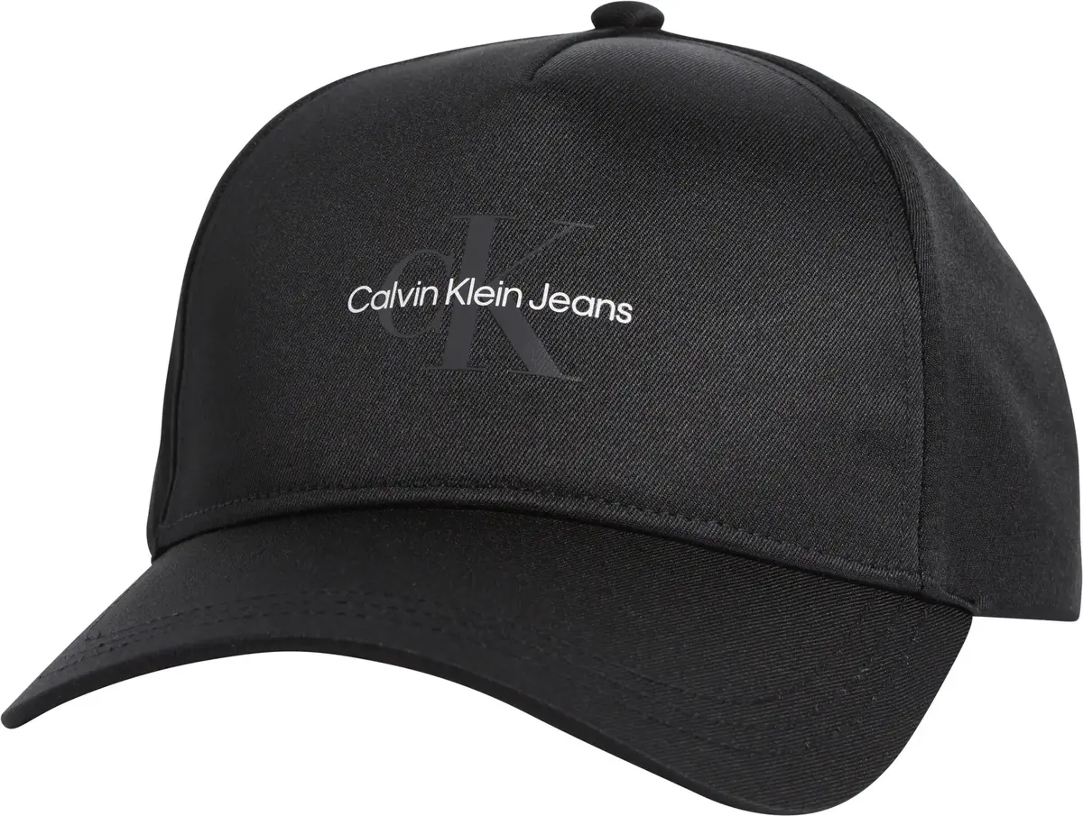Calvin Klein MONO LOGO PRINT CAP Erkek Siyah Şapka