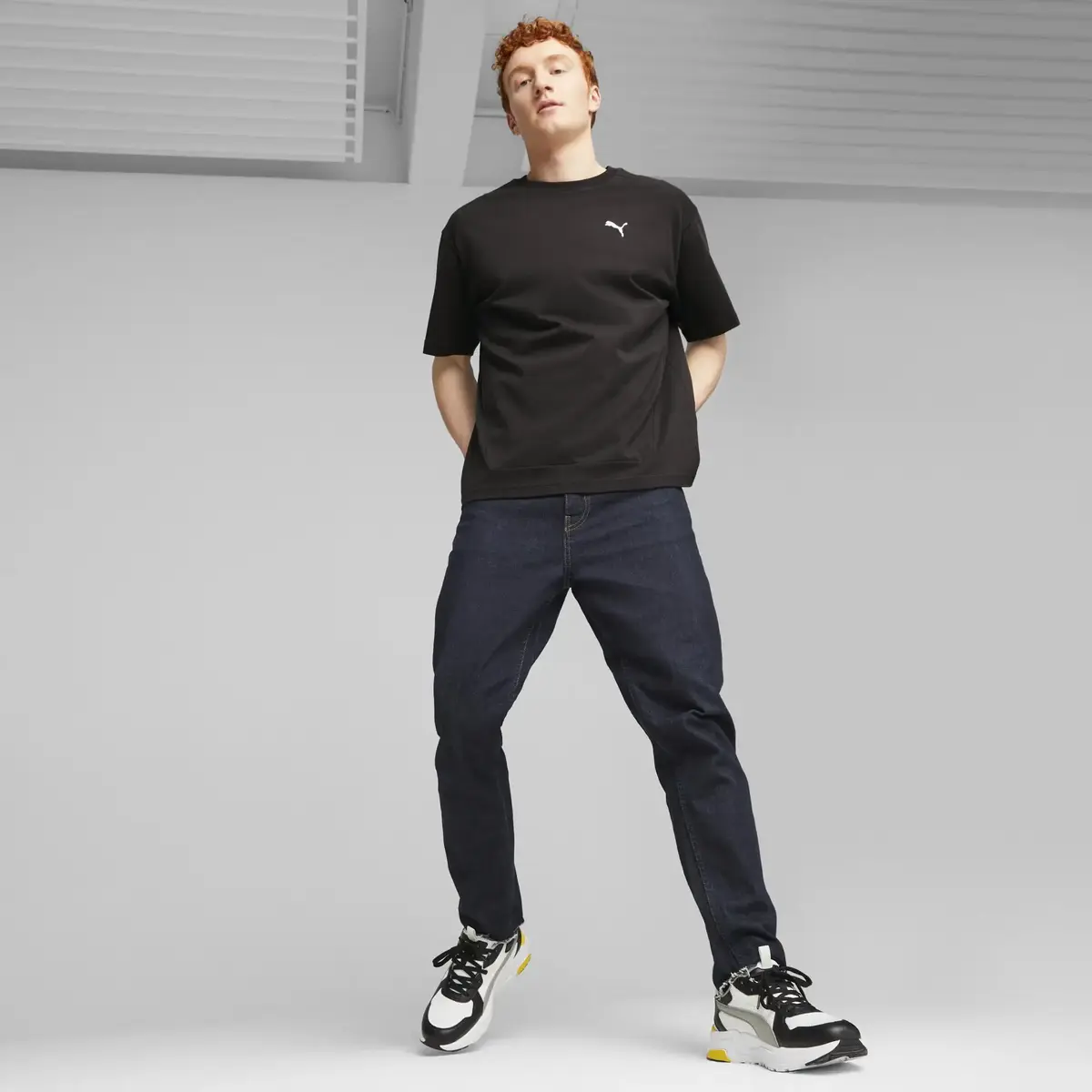 Puma RAD/CAL Tee Siyah Erkek T-Shirt