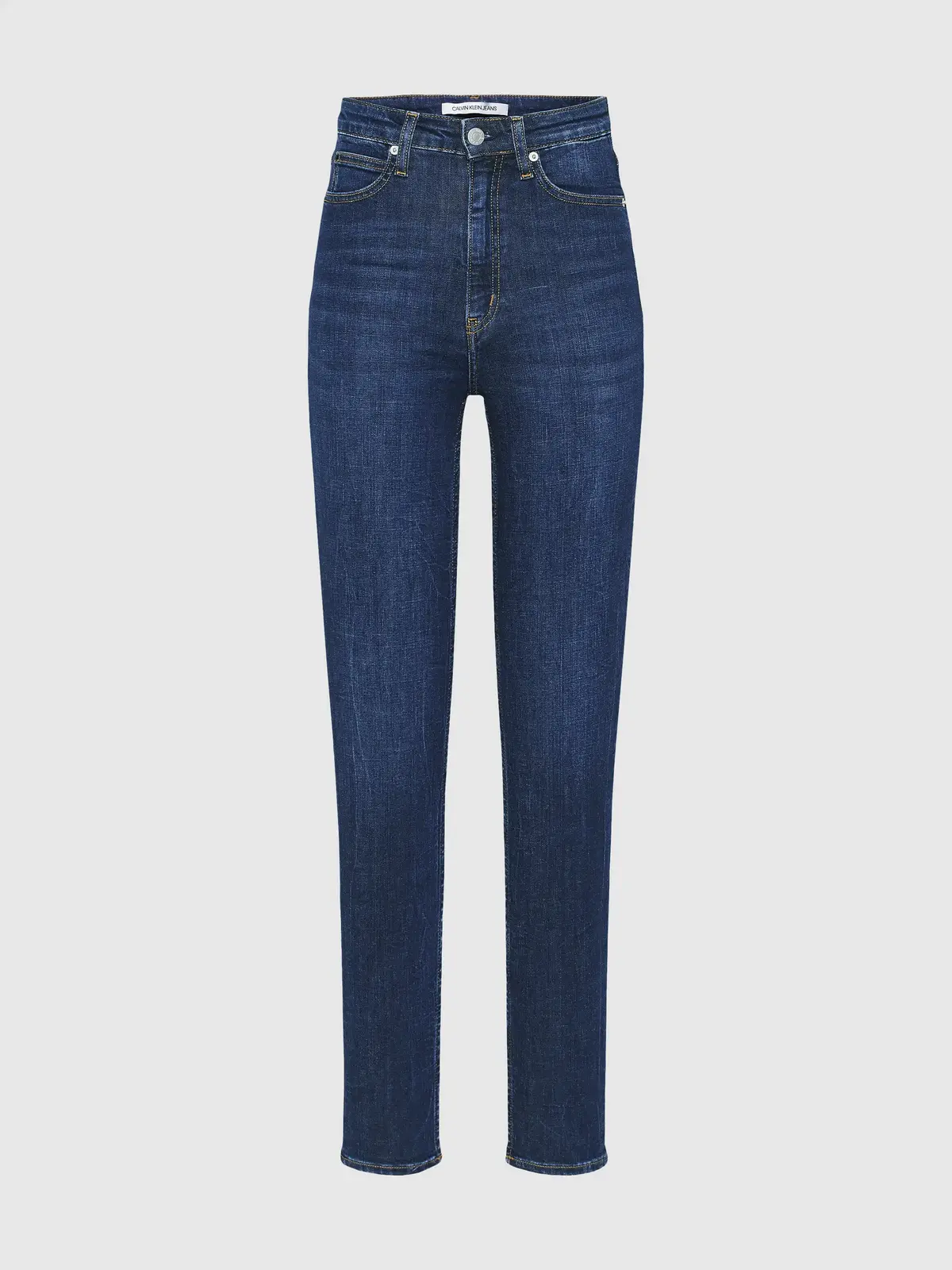 Calvin Klein CKJ 010 HIGH RISE SK Kadın Mavi Kot Pantolon