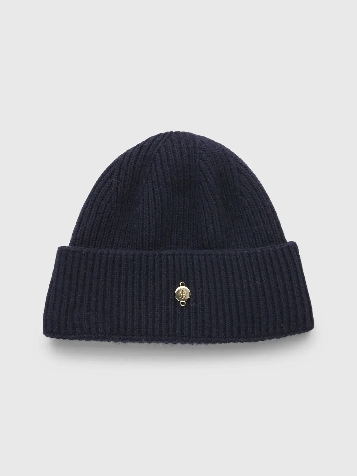 Tommy Hilfiger TH ELEVATED BEANIE Kadın Siyah Bere