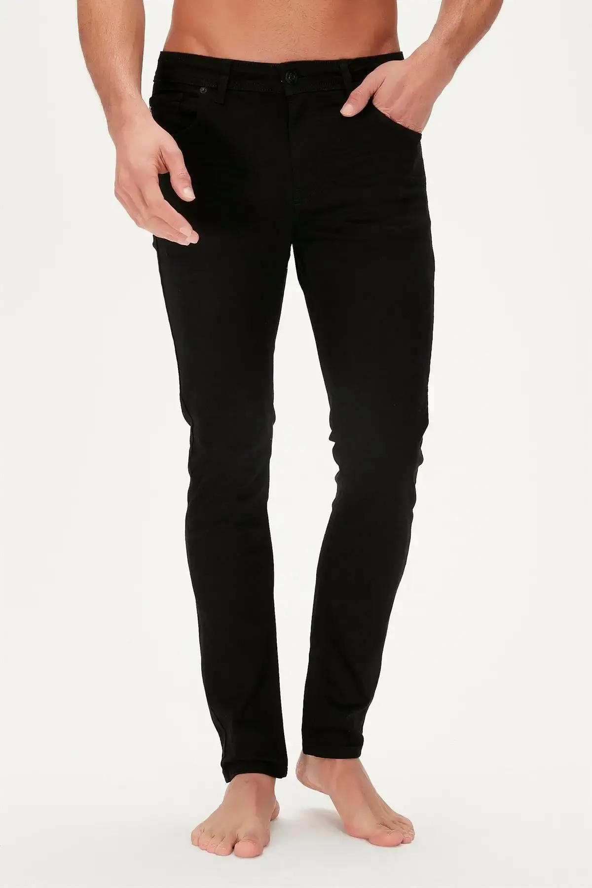 BAD BEAR XAVIER JEANS Erkek Siyah Kot Pantolon