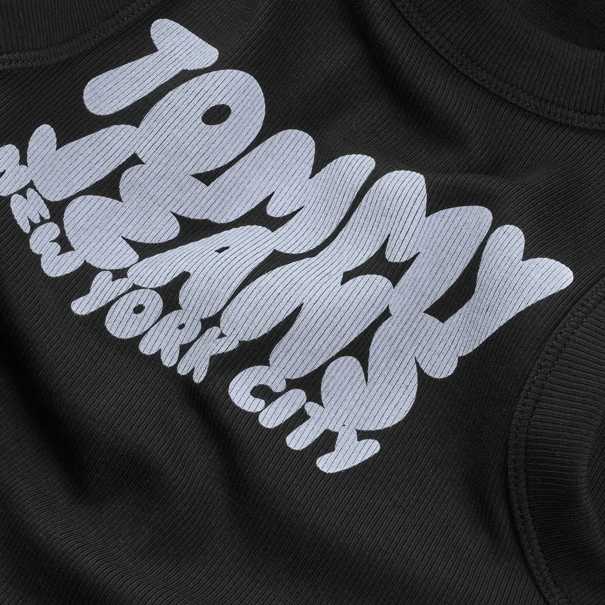 Tommy Hilfiger TJW SLIM SH TJ BUBBL, BDS Siyah Kadın T-Shirt & Polo