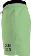 Calvin Klein MEDIUM DOUBLE WB Erkek Yeşil Deniz Şortu