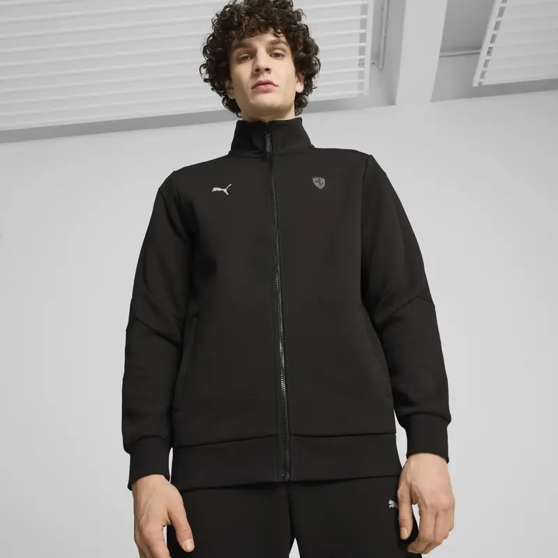 Puma Ferrari Style MT7 Jacket Siyah Erkek Sweatshirt