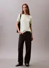 Calvin Klein A- INST. LOGO CLASSIC TEE SS Yeşil Kadın Tişört Calvin Klein A- INST. LOGO CLASSIC TEE SS Yeşil Kadın Tişört