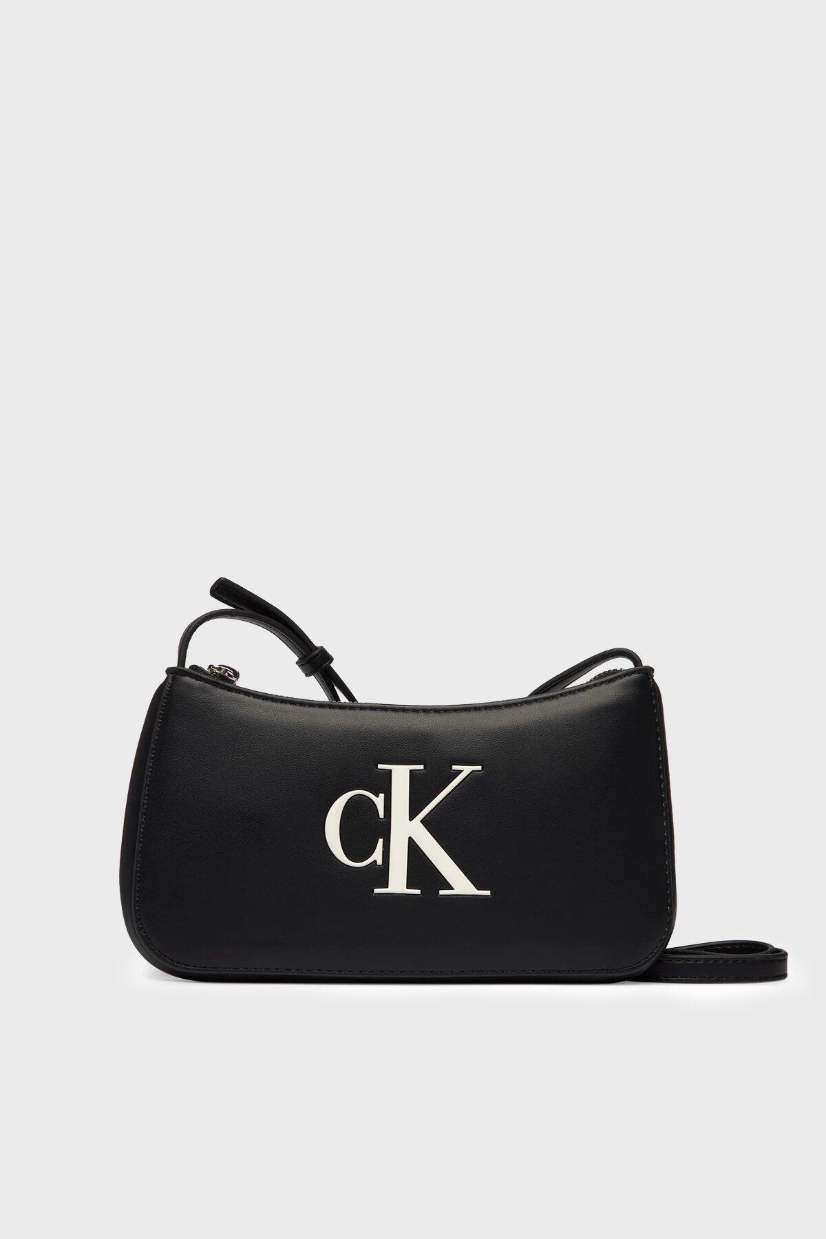 Calvin Klein BOLD CK MINI BAG Siyah Kadın Çapraz Çanta