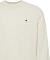 Calvin Klein LS EZ COTTON CREWNK SWEATER 12GG Beyaz Erkek Sweatshirt
