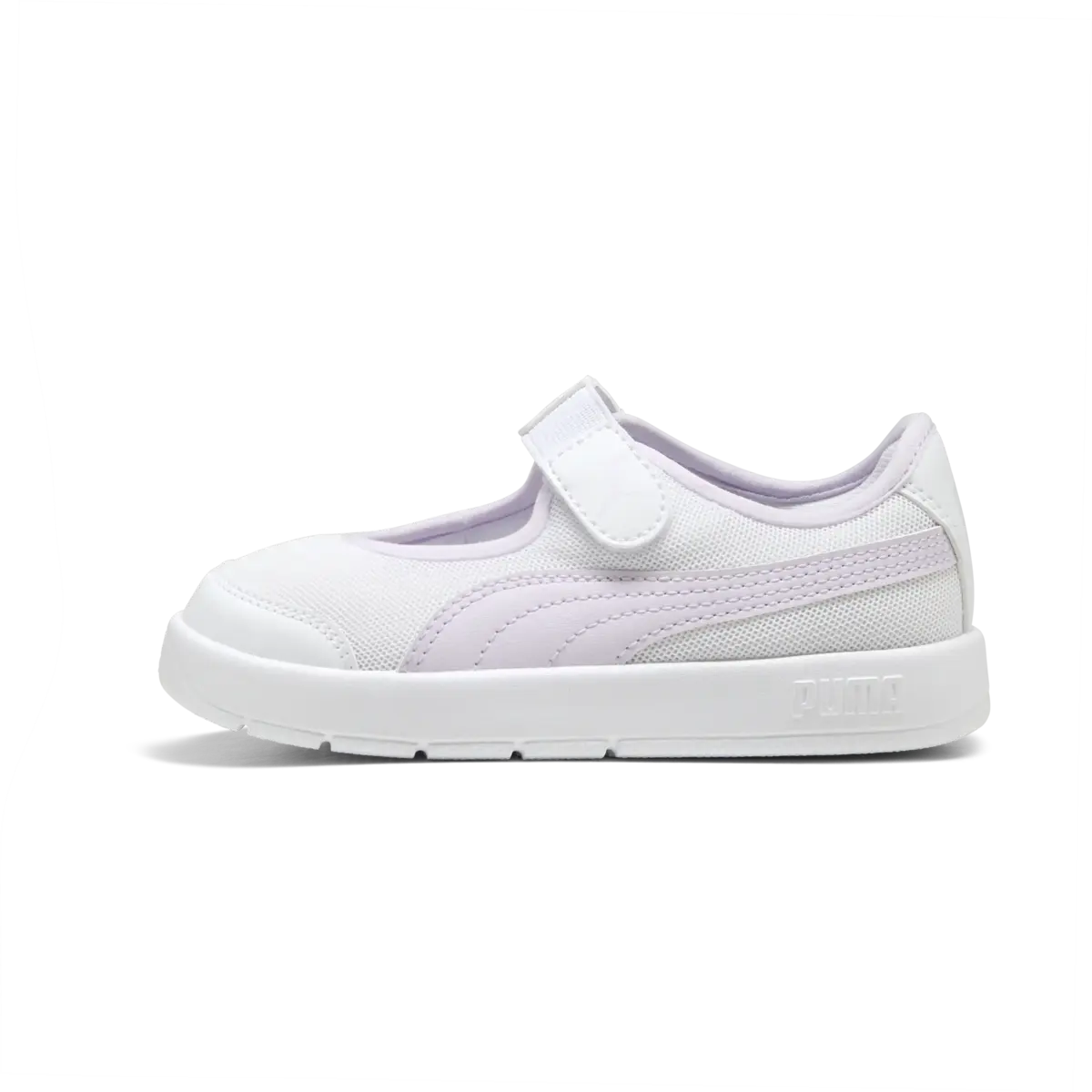 Puma Courtflex v3 Lina V PS Beyaz Kız Çocuk Spor Ayakkabı & Sneaker