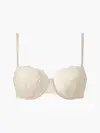 Calvin Klein PUSH UP STRAPLESS Kadın Krem Sütyen