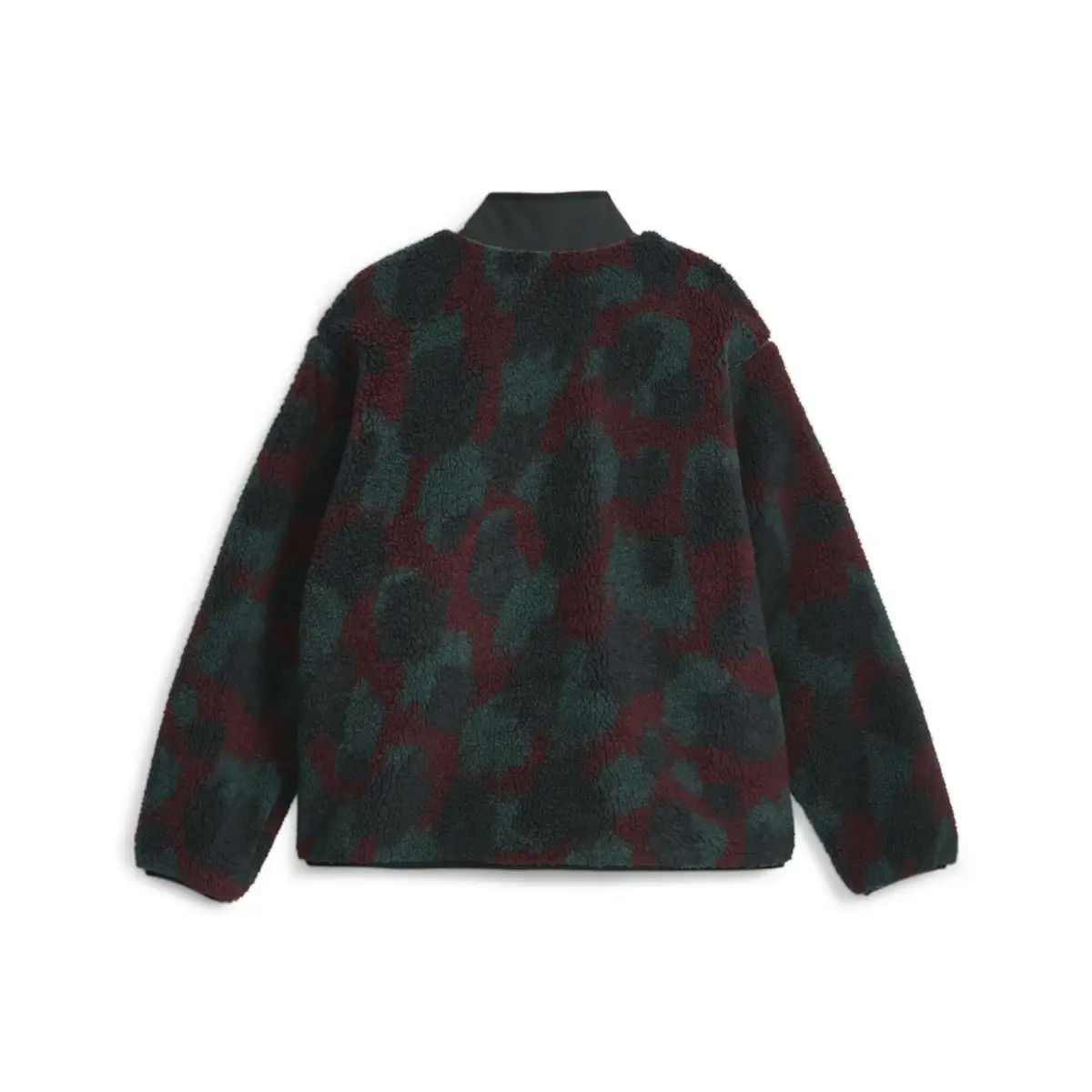 Puma Downtown AOP Sherpa Jacket Siyah Erkek Ceket