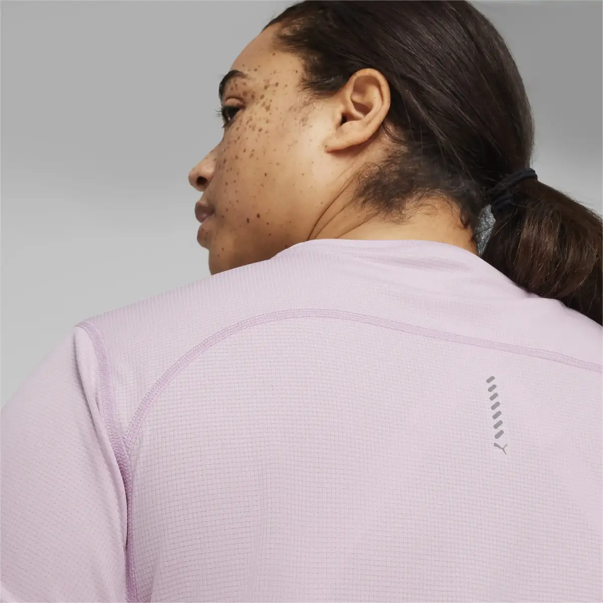 Puma RUN FAVORITES VELOCITY TEE W Lila Kadın T-Shirt