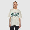 New Balance UNT3401 Kadın Krem T-Shirt