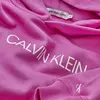 Calvin Klein INSTITUTIONAL CROPPE Kadın Pembe Hoodie