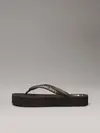 Calvin Klein BEACH SANDAL FLATFOR, BEH Siyah Kadın Terlik